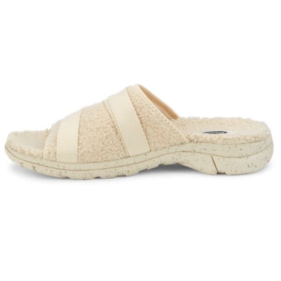 Dr. Scholl's Adelle Faux Fur Slides Tofu, 10 - Picture 3 of 4